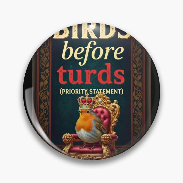 Item preview, Birds before turds designed and sold by FitEnvy.