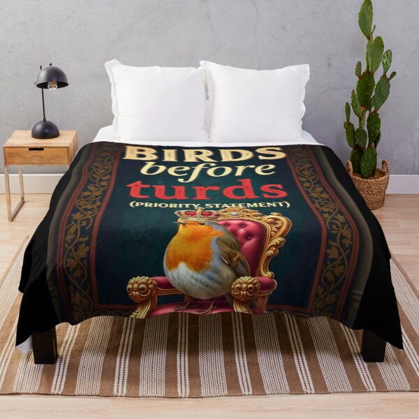 Item preview, Birds before turds designed and sold by FitEnvy.