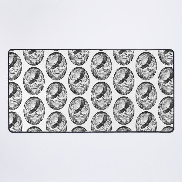 Item preview, Bald Eagle Over Snowy Alaskan Winter Scenery designed and sold by AlchemyColor.