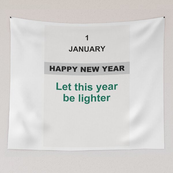 Item preview, Happy New Year - January 1, Edition: 25 designed and sold by ariksworld.