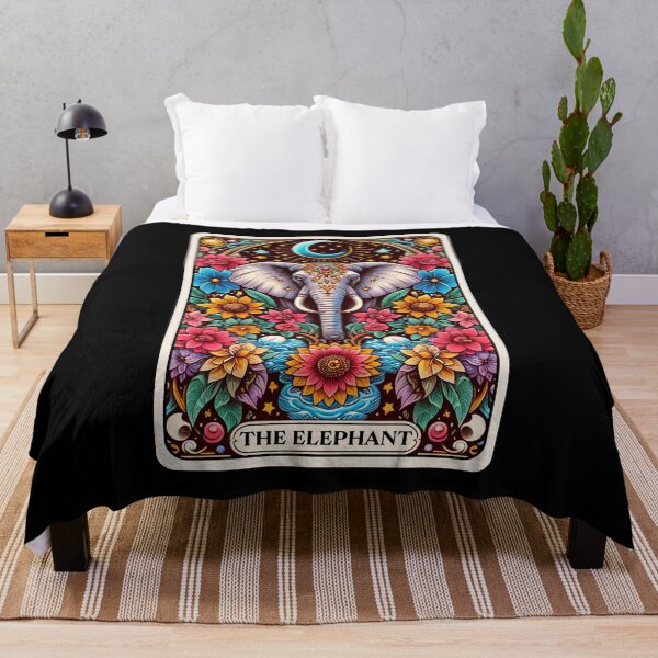 Item preview, Elephant Spirit Tarot Deck Collection Apparel and Home Décor  designed and sold by Compass and a Camera.