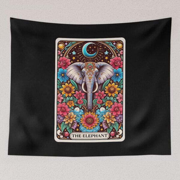 Item preview, Elephant Spirit Tarot Deck Collection Apparel and Home Décor  designed and sold by Compass and a Camera.