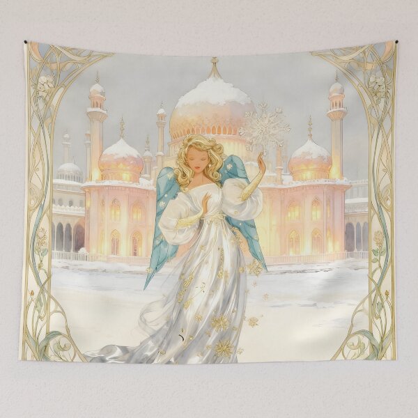 Item preview, Goddess Queen of Snow. Christmas Victorian. Yule. Royal Pavilion. Brighton designed and sold by SoniaSarkali.