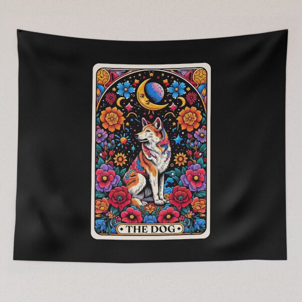 Item preview, Dog Spirit Tarot Deck Collection Apparel and Home Décor  designed and sold by Compass and a Camera.