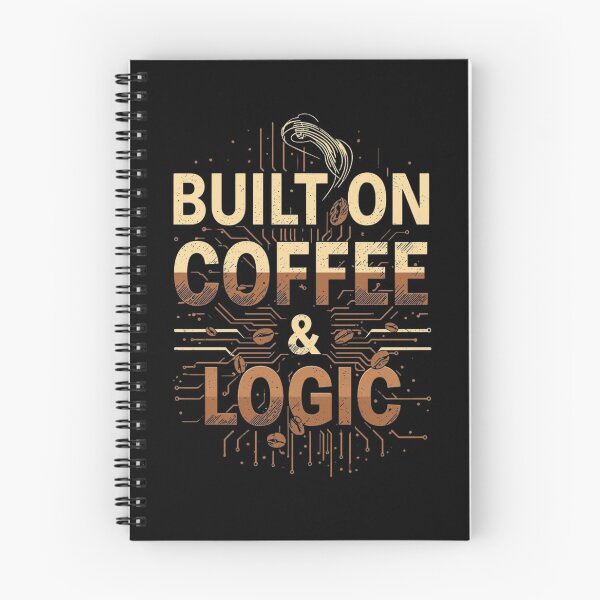 Item preview, Built on coffee & logic - coffee loverful design- Caffeine engineers  designed and sold by Happyhoo1.