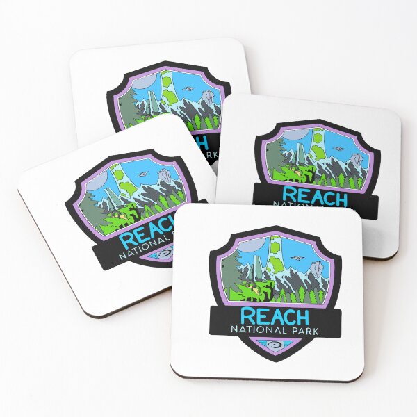 Item preview, Reach National Park  designed and sold by Byte Sized Artworks.