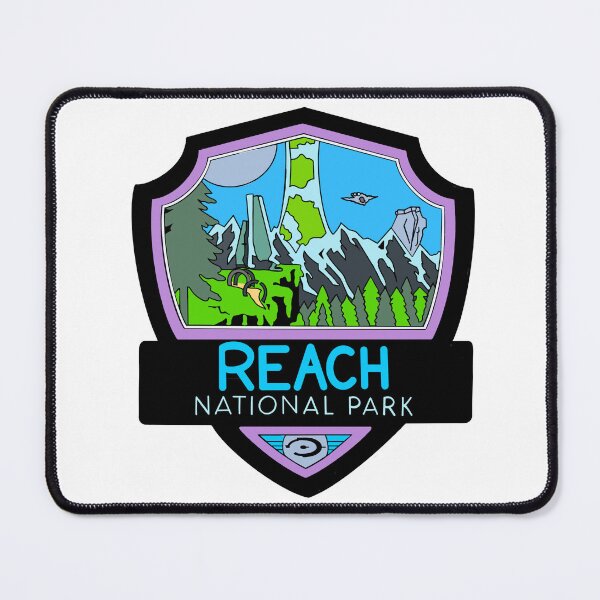 Item preview, Reach National Park designed and sold by Byte Sized Artworks.