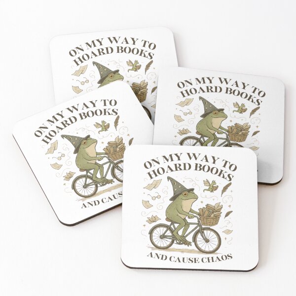 Item preview, On My Way To Hoard Books And Cause Chaos designed and sold by SnorkleSupply.