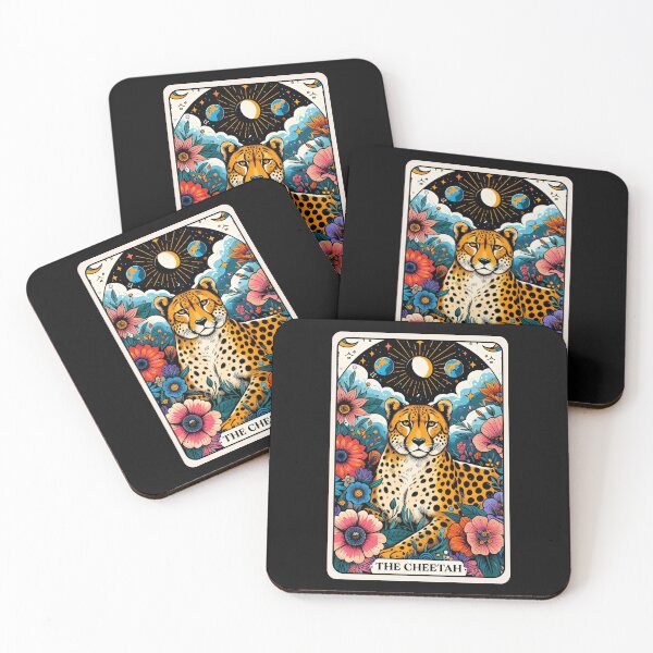 Item preview, The Cheetah Spirit Tarot Deck Collection Apparel and Home Décor  designed and sold by Compass and a Camera.