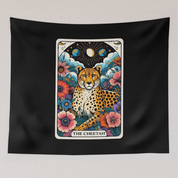 Item preview, The Cheetah Spirit Tarot Deck Collection Apparel and Home Décor  designed and sold by Compass and a Camera.
