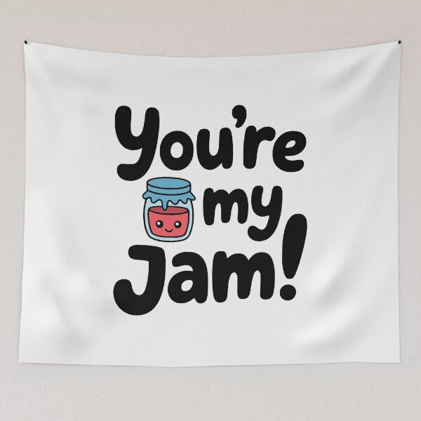 Item preview, You're My Jam! Cute Food Pun designed and sold by PMCreative.