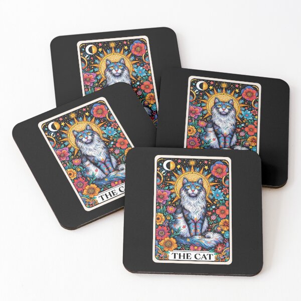 Item preview, The Cat Spirit Tarot Deck Collection Apparel and Home Décor  designed and sold by Compass and a Camera.