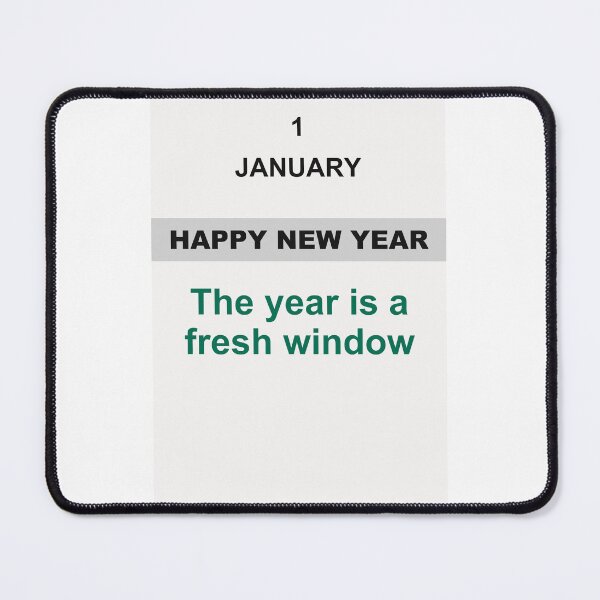 Item preview, Happy New Year - January 1, Edition: 28 designed and sold by ariksworld.