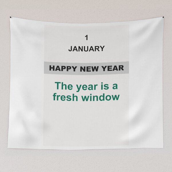 Item preview, Happy New Year - January 1, Edition: 28 designed and sold by ariksworld.