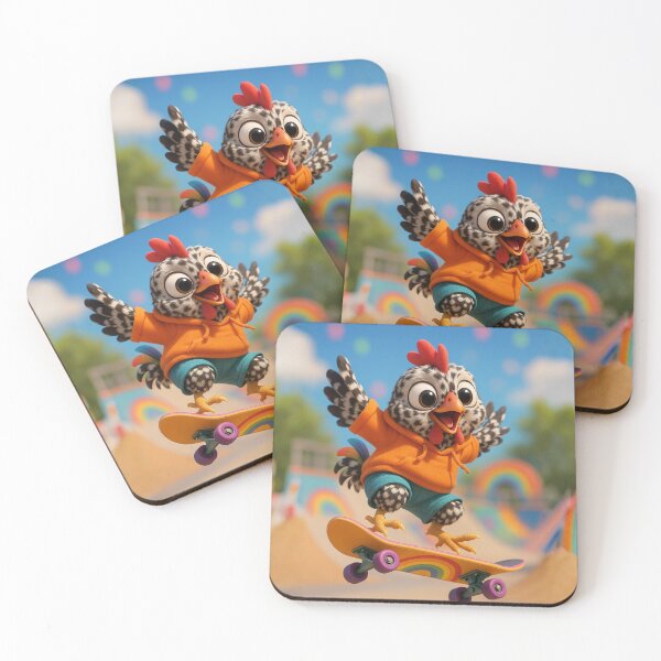 Item preview, Skater Hamburg Chicken designed and sold by Sillytoe.