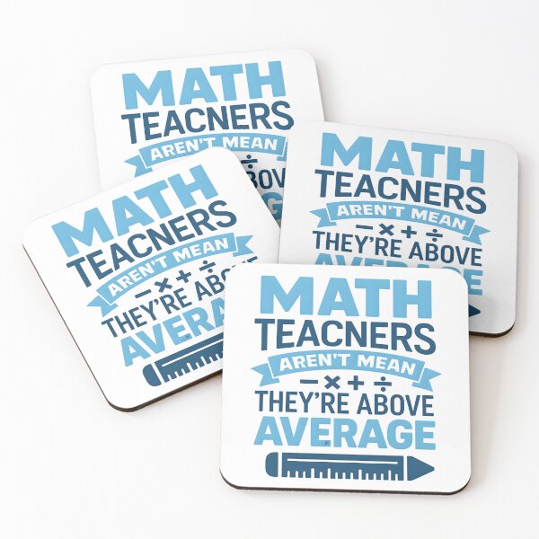 Item preview, Math Teachers Aren't Mean They're Above Average designed and sold by hemagamo.