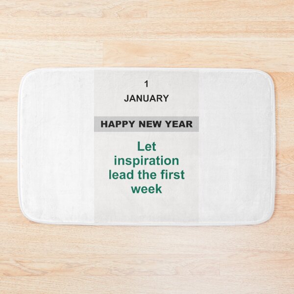 Item preview, Happy New Year - January 1, Edition: 30 designed and sold by ariksworld.