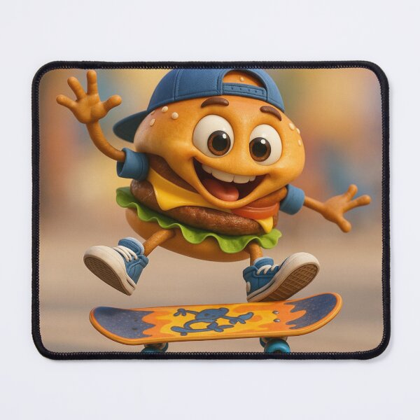 Item preview, Skater Hamburger designed and sold by Sillytoe.