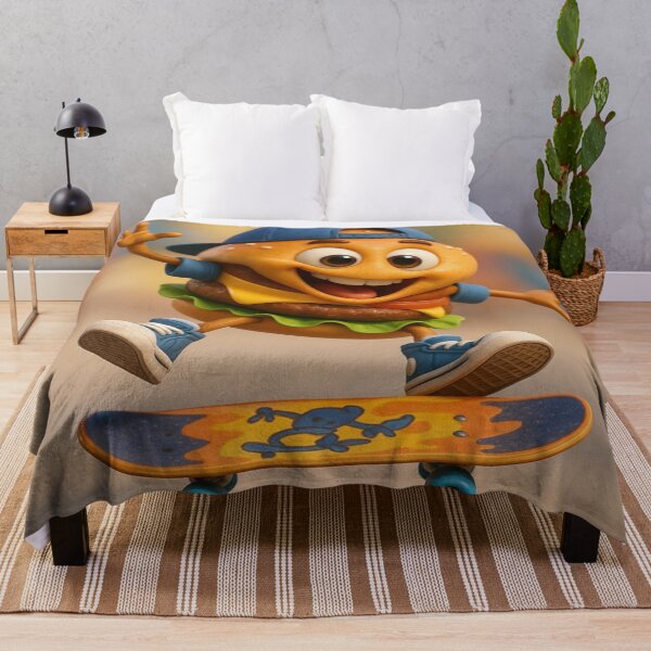 Item preview, Skater Hamburger designed and sold by Sillytoe.