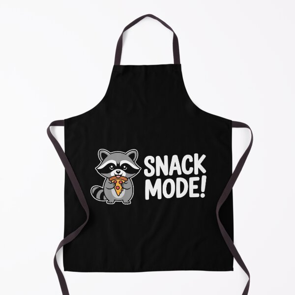 Item preview, Snack Mode! Funny Raccoon Pun designed and sold by PMCreative.
