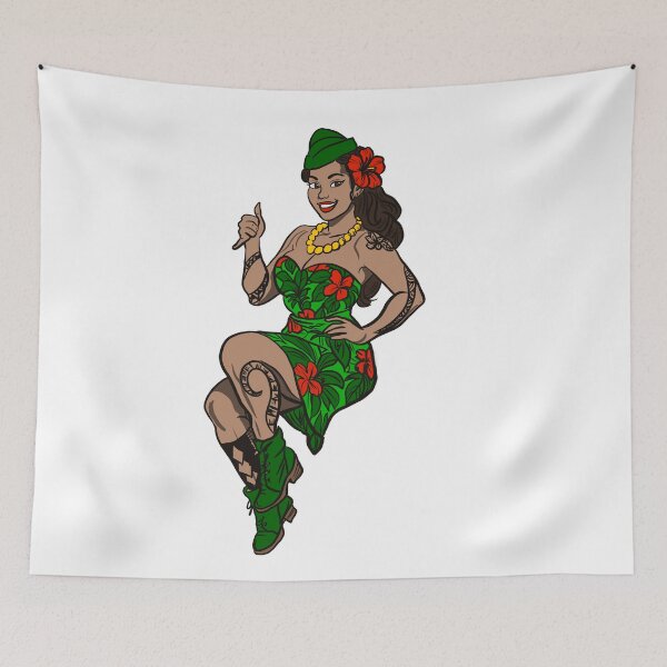 Item preview, Polynesian princess  designed and sold by Isurflikeagirl.