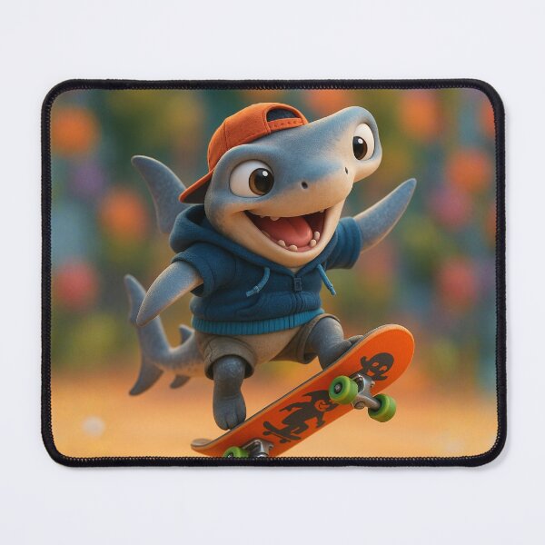 Item preview, Skater Hammerhead Shark designed and sold by Sillytoe.