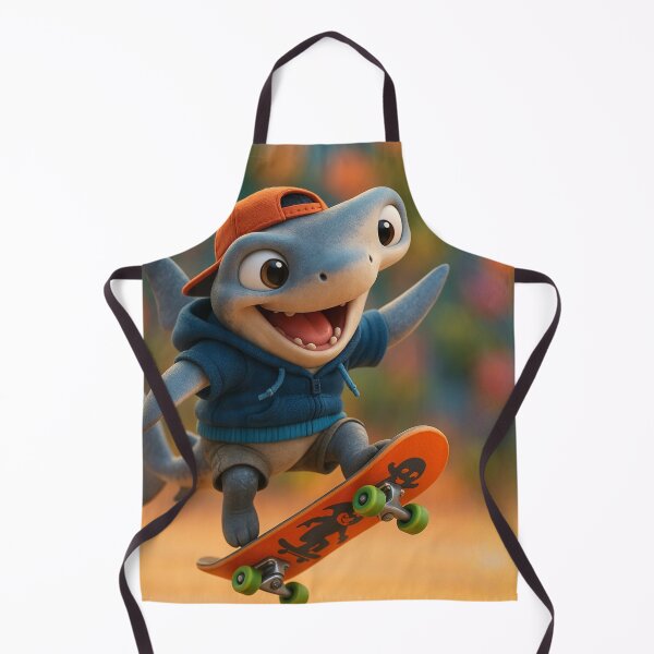 Item preview, Skater Hammerhead Shark designed and sold by Sillytoe.