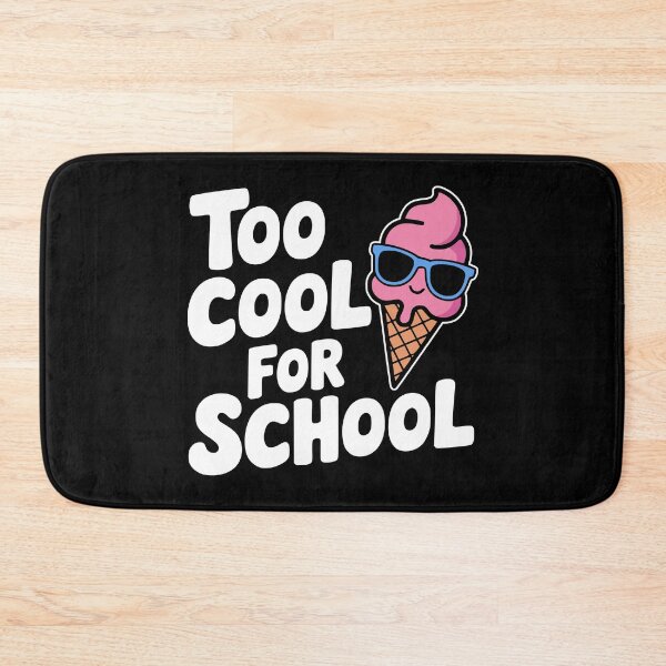 Item preview, Too Cool For School! Funny Icecream Pun designed and sold by PMCreative.