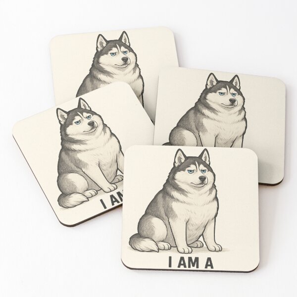 Item preview, Husky with Text designed and sold by AuroraSpirit.