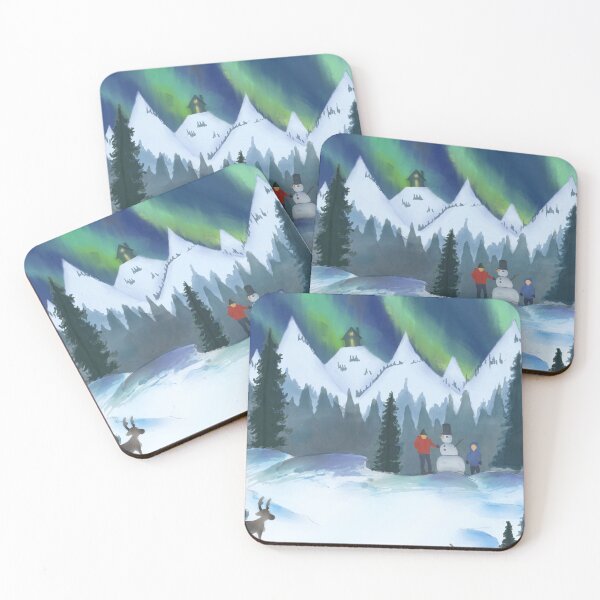 Item preview, Watercolour Holiday Scene designed and sold by JCalvert-Design.