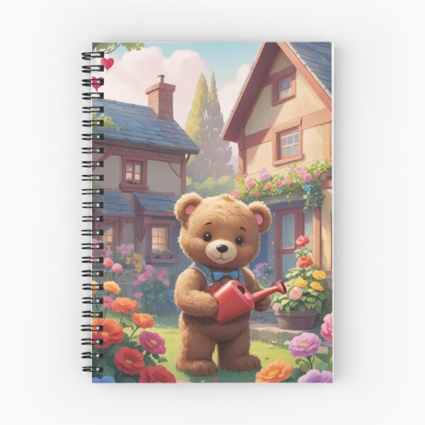 Item preview, Teddy Bear watering garden designed and sold by Sweet Dreams Ambience.