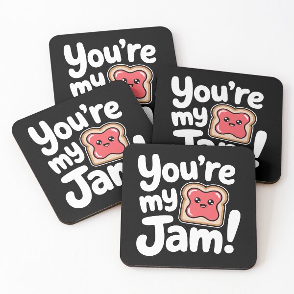 Item preview, You're My Jam! Funny Jam On Toast Pun designed and sold by PMCreative.