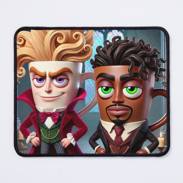 Item preview, Mr. Coffee Lestat and Louis designed and sold by Occupational Horrors.