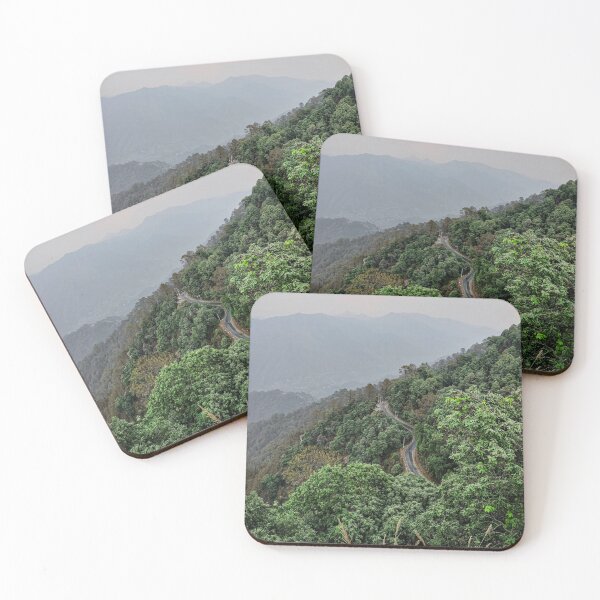 Item preview, Winding Road Through Misty Green Mountains designed and sold by OldTownKid.