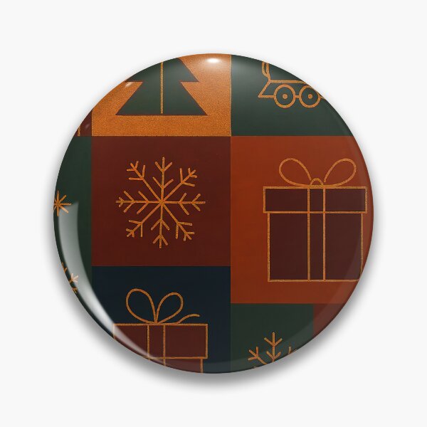 Item preview, Christmas holiday themed patchwork collage with festive symbols and icons designed and sold by 4Seasons.