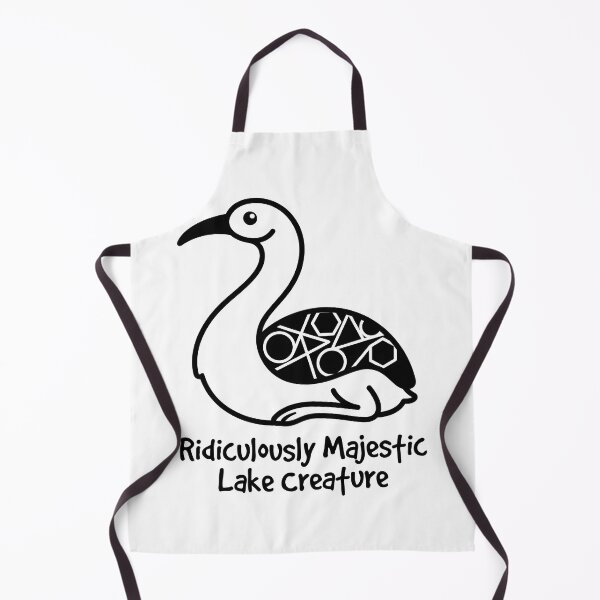 Item preview, Heated Rivalry Loon Art – Funny Majestic Lake Creature Poster designed and sold by AbstractAuraArt.