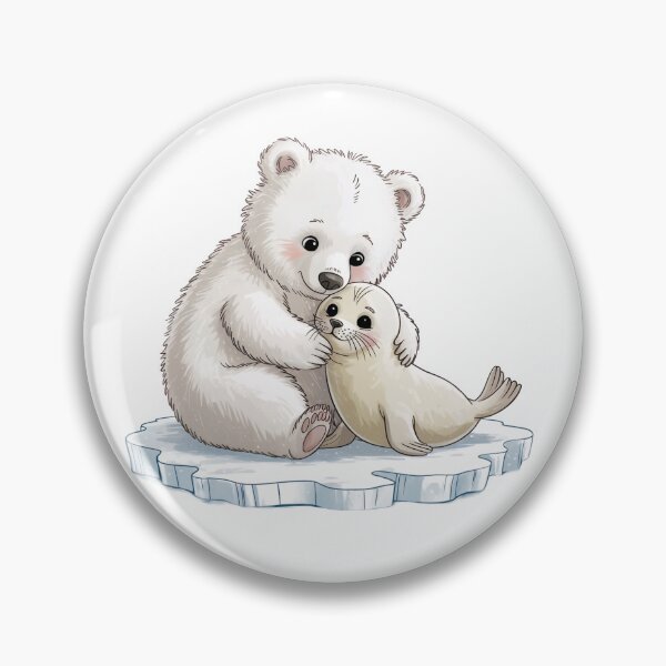 Item preview, Polar Bear and Seal on Ice designed and sold by jkrphoto.