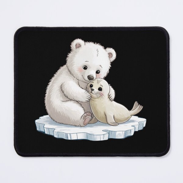 Item preview, Polar Bear and Seal on Ice designed and sold by jkrphoto.