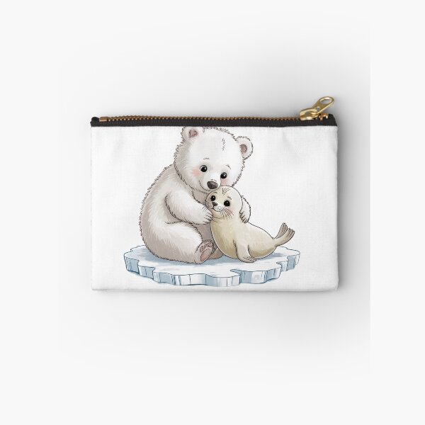 Item preview, Polar Bear and Seal on Ice designed and sold by jkrphoto.