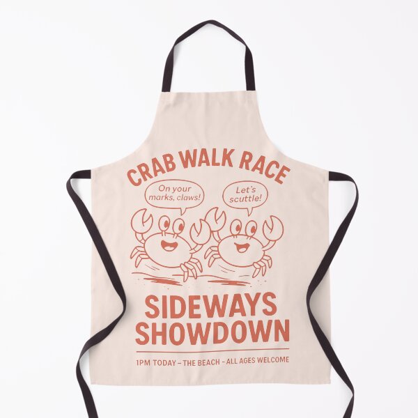 Item preview, Sideways Crab Walk Race Showdown designed and sold by PrintSmithArt.