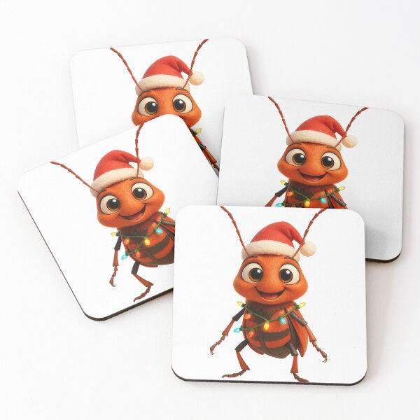 Item preview, Christmas Soldier Beetle designed and sold by Sillytoe.