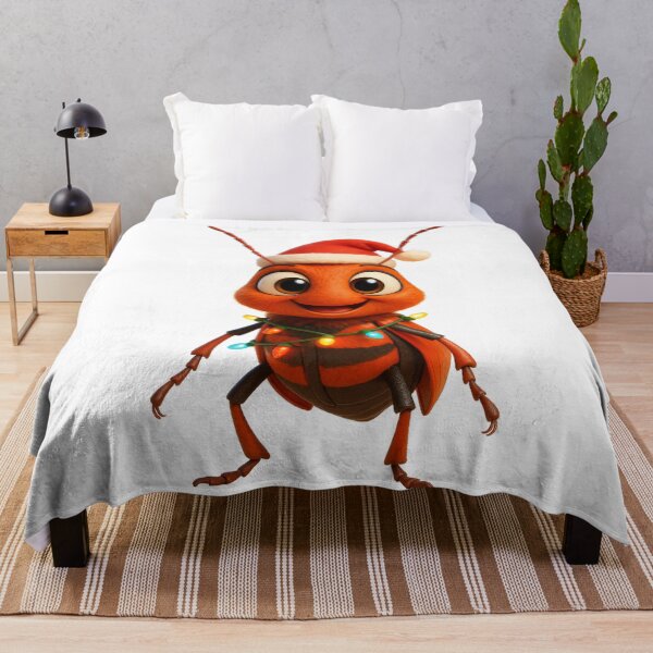 Item preview, Christmas Soldier Beetle designed and sold by Sillytoe.