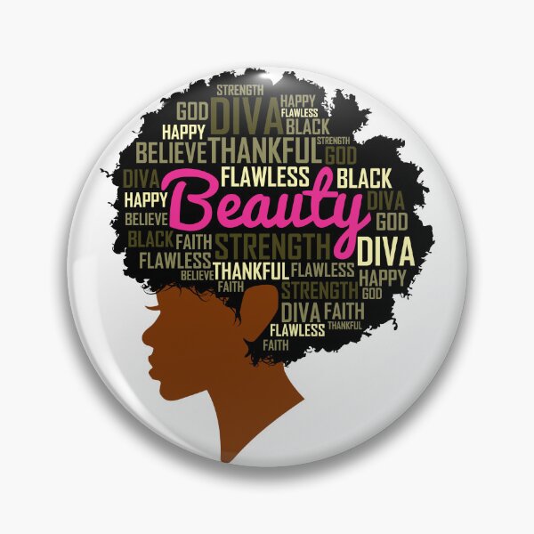 Item preview, Black beauty diva Afro lady inspirational designed and sold by sibrina1.
