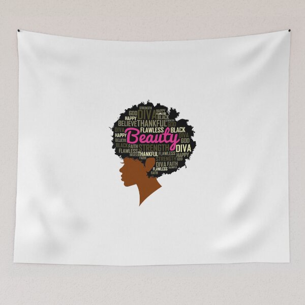 Item preview, Black beauty diva Afro lady inspirational designed and sold by sibrina1.