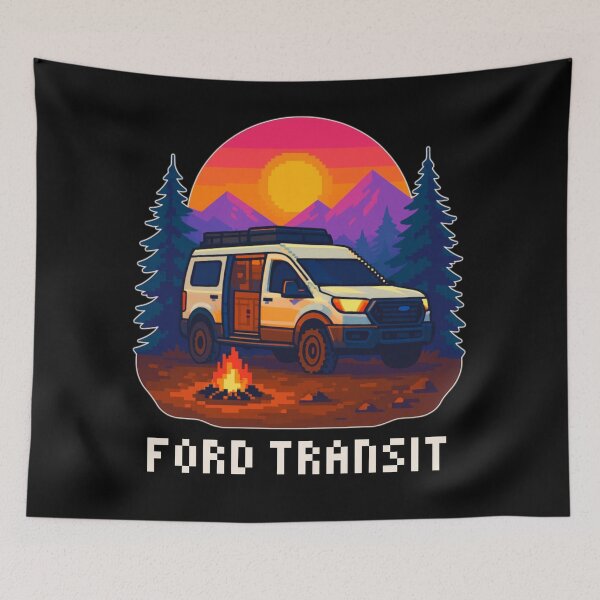 Item preview, Ford Transit camper conversion 8 bit designed and sold by VANLIFE..