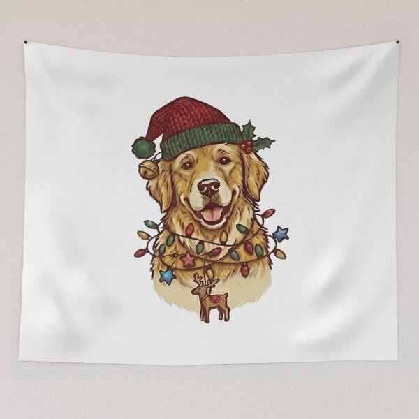 Item preview, Cute Christmas Dog designed and sold by dfranc.