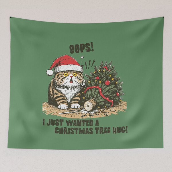 Item preview, OOPS! I Just Wanted A Christmas Tree Hug! designed and sold by scooterbaby.