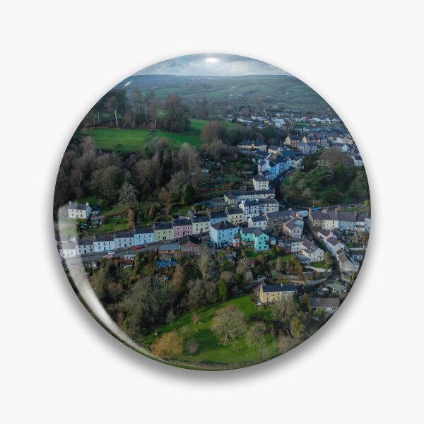 Item preview, Drone view of Llandeilo designed and sold by Leighton Collins.
