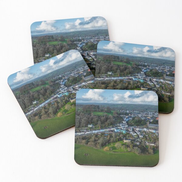 Item preview, Drone view of Llandeilo designed and sold by Leighton Collins.