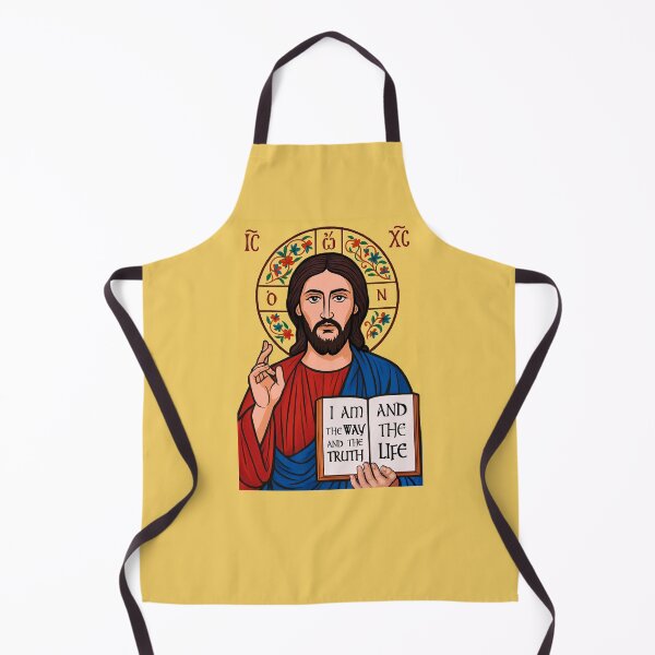 Item preview, Orthodox icon of Jesus Christ in GTA poster style designed and sold by diWINe merch.
